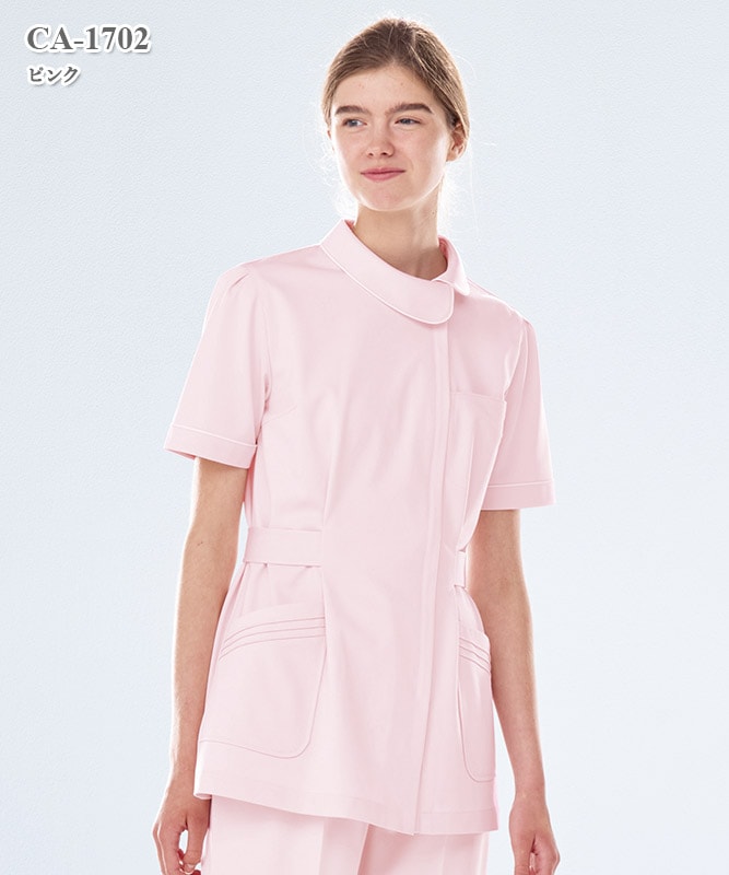 キャリアル女子チュニック半袖[ナガイレーベン製品] CA-1702｜THS-白衣