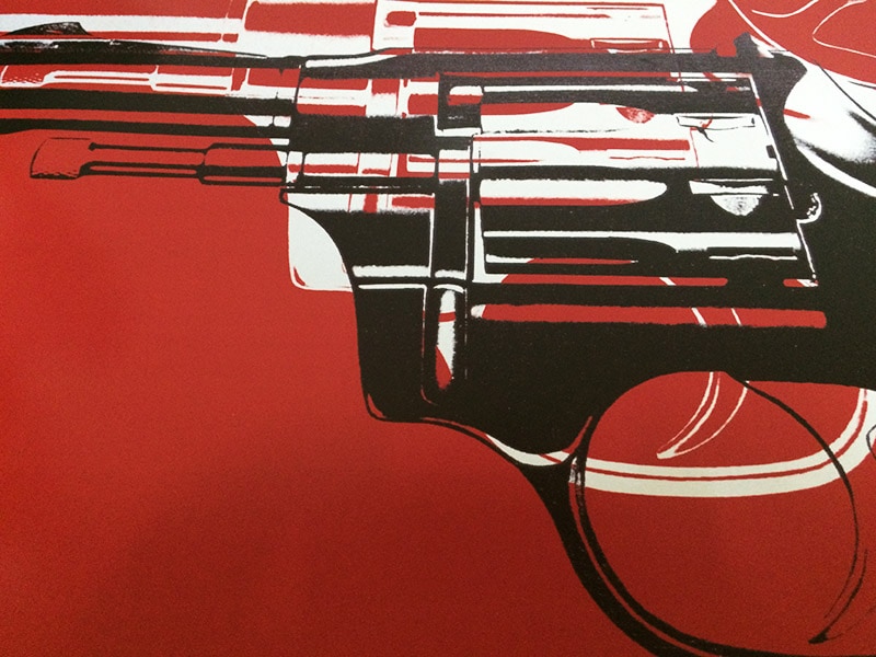 ガン c 1981 82（アンディ ウォーホル） ポスター販売のアズポスター