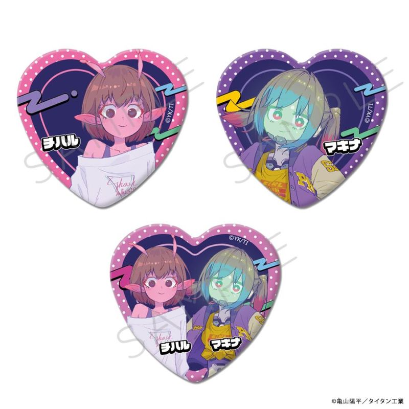 アニメ「銀河特急 ミルキー☆サブウェイ」 TシャツA（チハル・マキナ