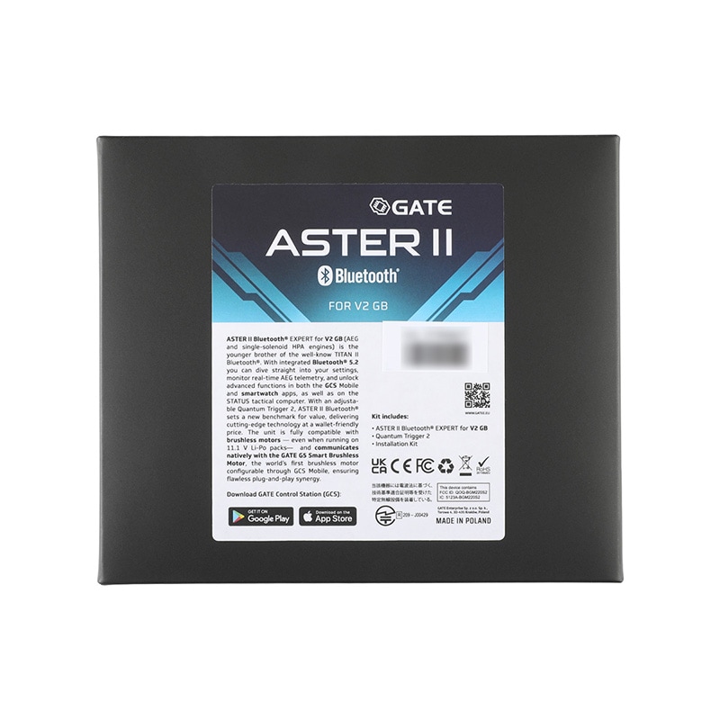 GATE ASTER 2 Ver2メカボックス用 後方配線 Bluetooth Expert