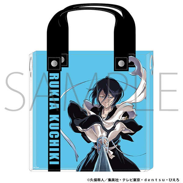 BLEACH 千年血戦篇 クリアバッグ 朽木ルキア CALL YOUR NAME VISUAL
