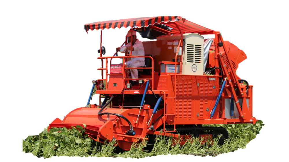 乗用型枝豆収穫機 | 松元機工株式会社