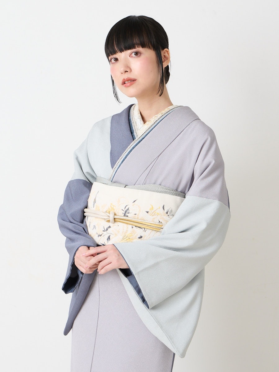 小紋単品「 三色無地」(FREE グレー): ふりふ ｜ミマツグループ