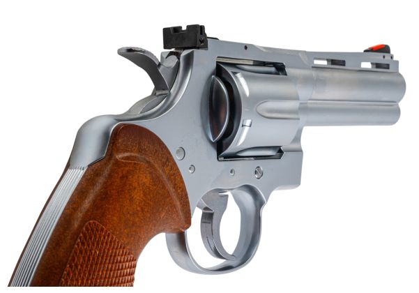 Tanaka Colt Python .357 Magnum R-Model (4inch) Stainless Finish
