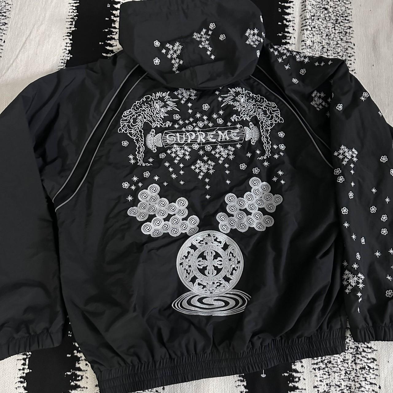 Supreme Aoi Glow in the dark track jacket, got it as | Depop