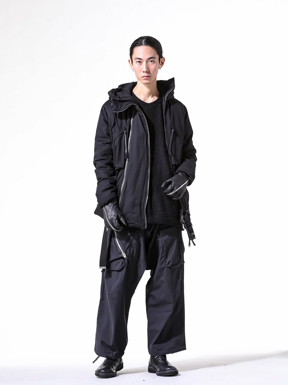 D.HYGEN 2024-25AW ダブルジップ ダウンジャケットスタイル -FASCINATE