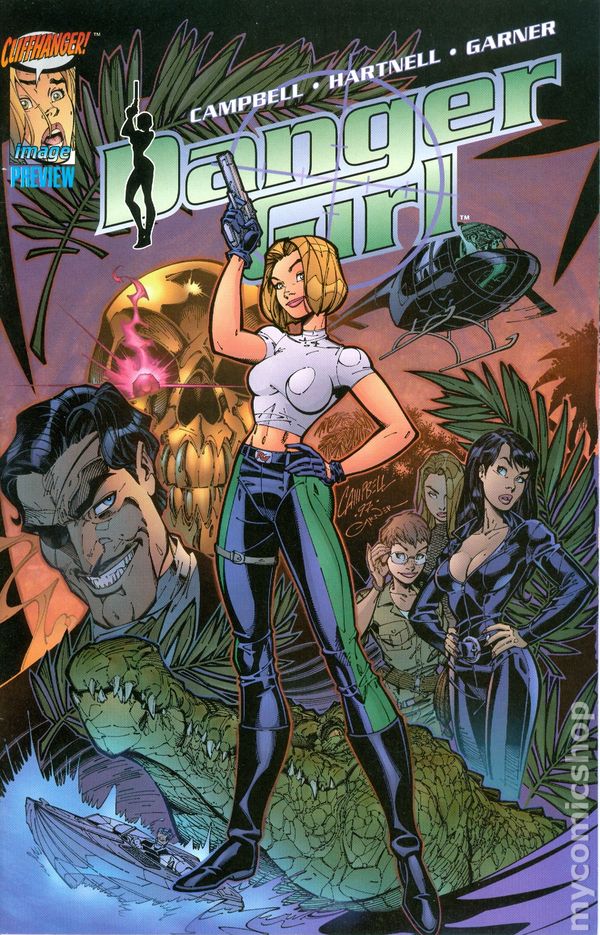 Danger Girl Preview (1997) comic books