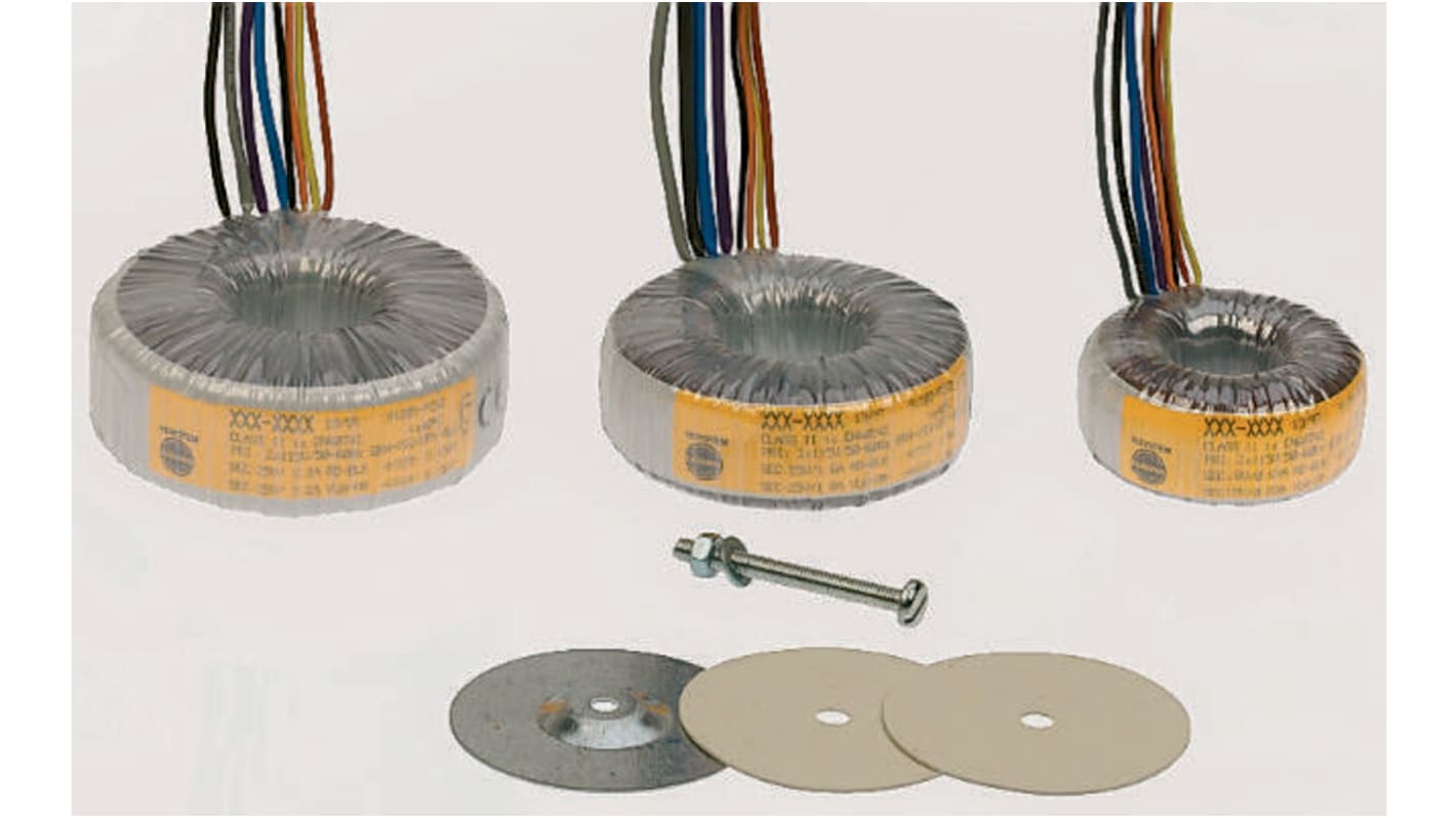 Nuvotem Talema トロイダルトランス,1次：230 V ac,2次：2 x 12 V ac