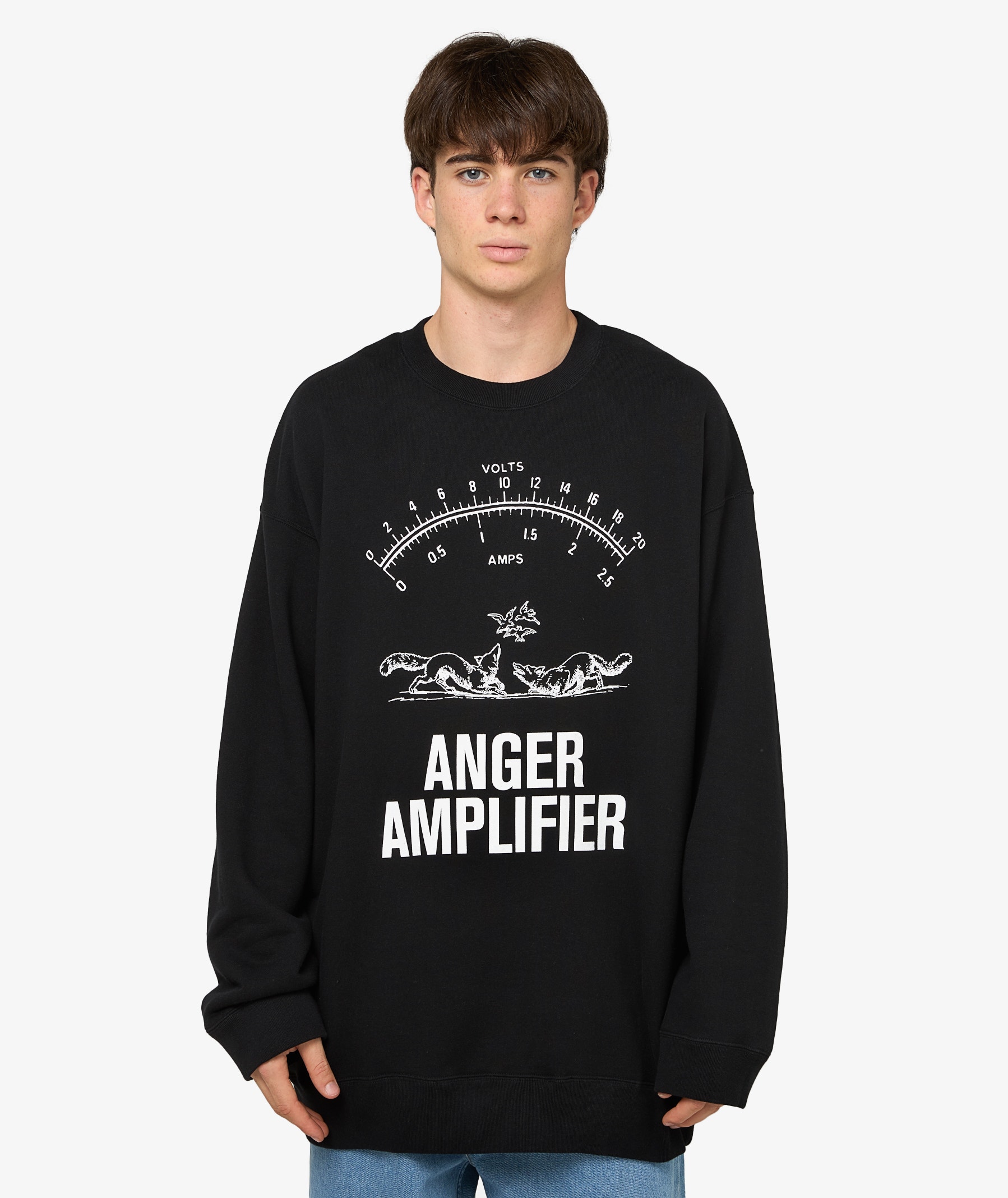 Undercover C/S Crewneck | Black | SVD USA