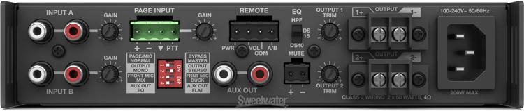 Bose Professional IZA 250-LZ 50-watt 2-channel Integrated Zone