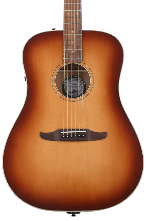 Fender Redondo Classic Acoustic-Electric Guitar - Aged Cognac