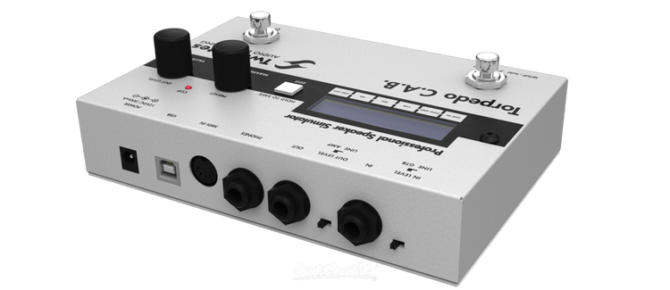 Two Notes Torpedo C.A.B. Speaker Simulator Pedal | Sweetwater