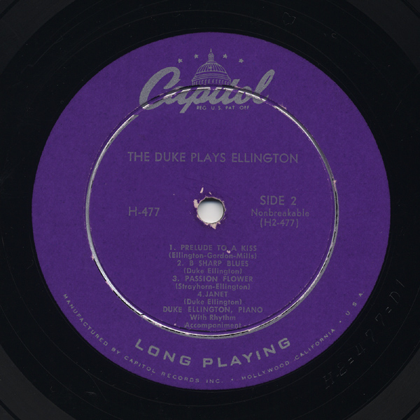 The Duke Plays Ellington | microgroove.jp