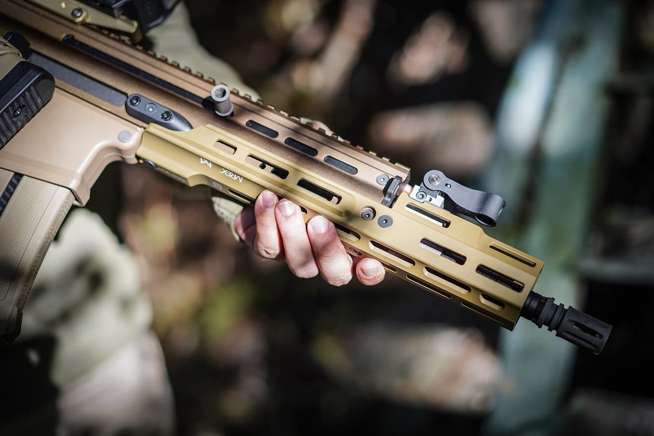 PTS Kinetic SCAR MREX M-Lok Mk.2 エクステンションレール [カラー