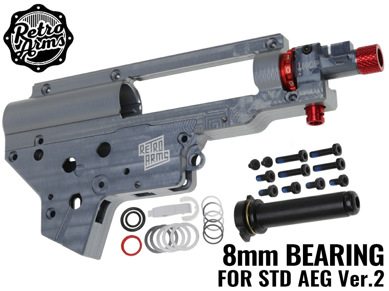 RETRO ARMS GEN2 CNC スプリットギアボックスVer.2 チャンバーセット