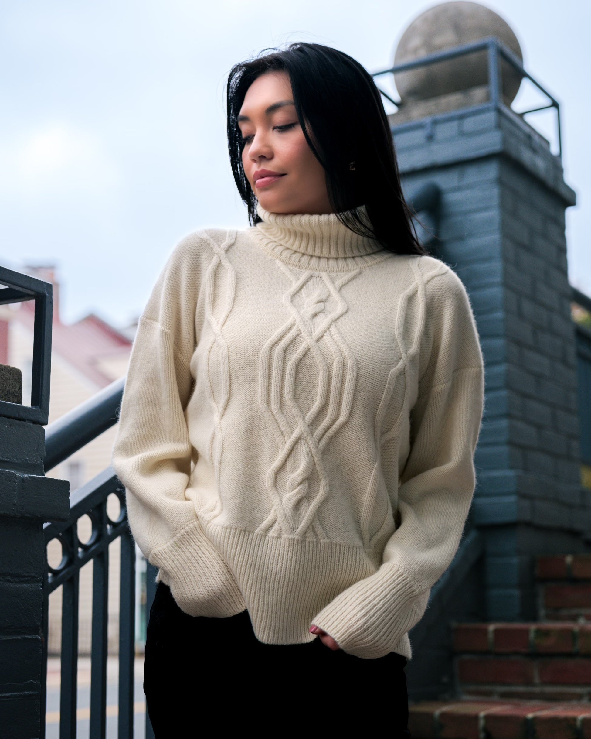 Turtleneck Sweater – Millma Knitwear