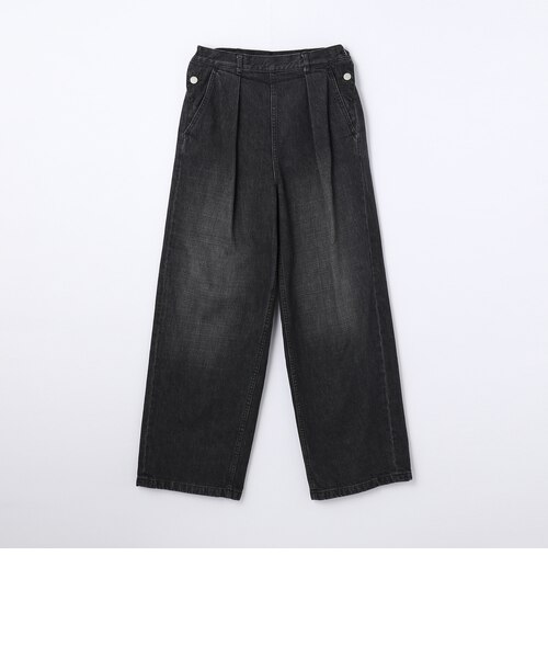 コットンデニム タックワイドパンツ｜トゥモロ－ランドのアウトレット