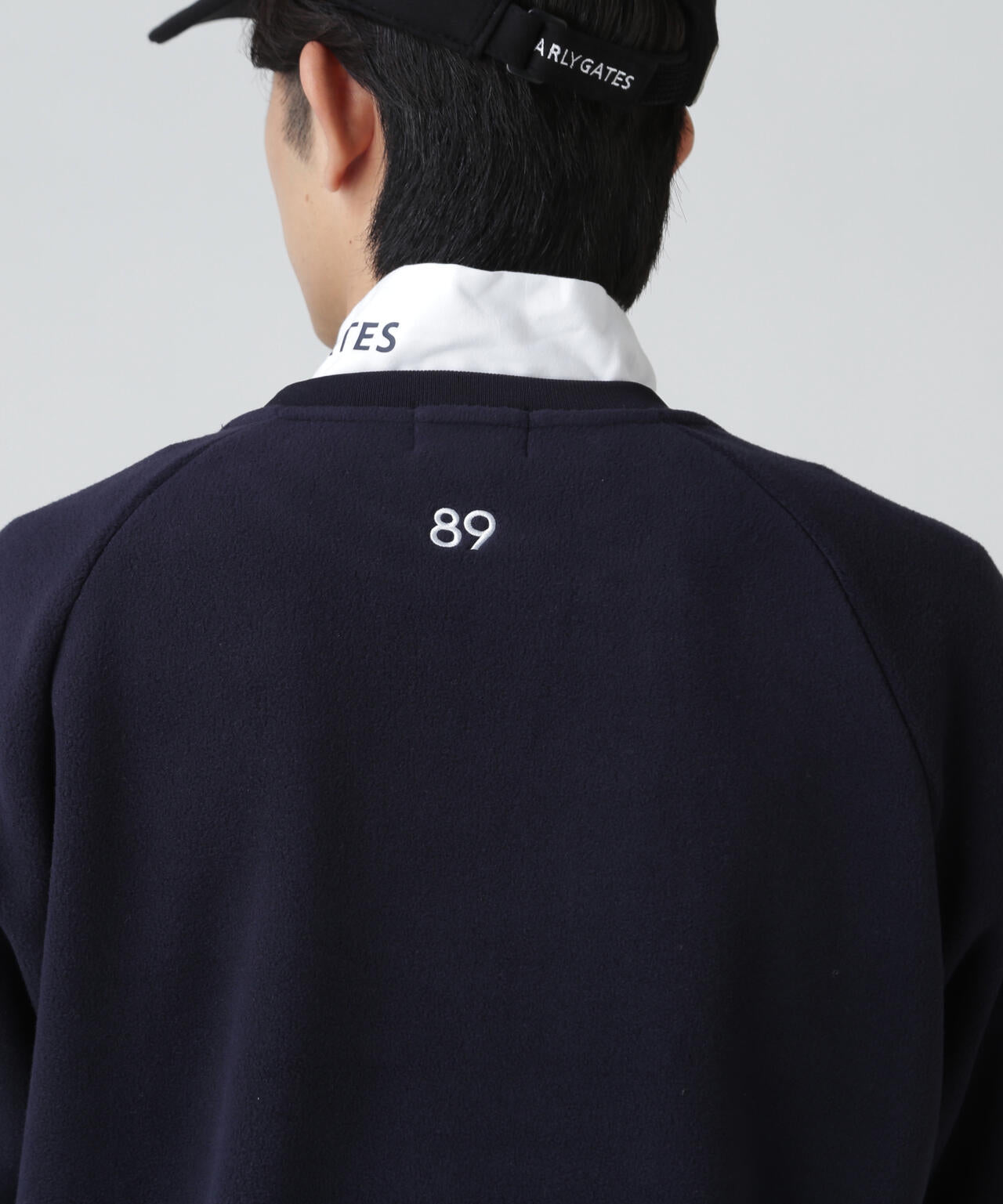 リサイクルマイクロフリース半袖クルーネックプルオーバー | PEARLY