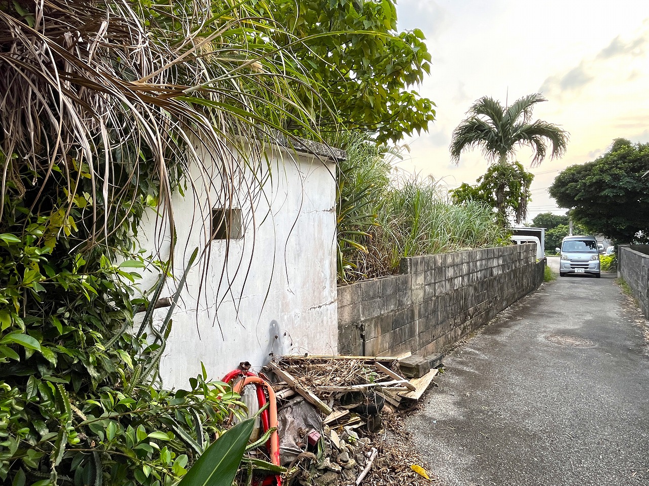 価格改定！】平良松原 久松地区の住宅街 更地引渡予定 55坪 宅地