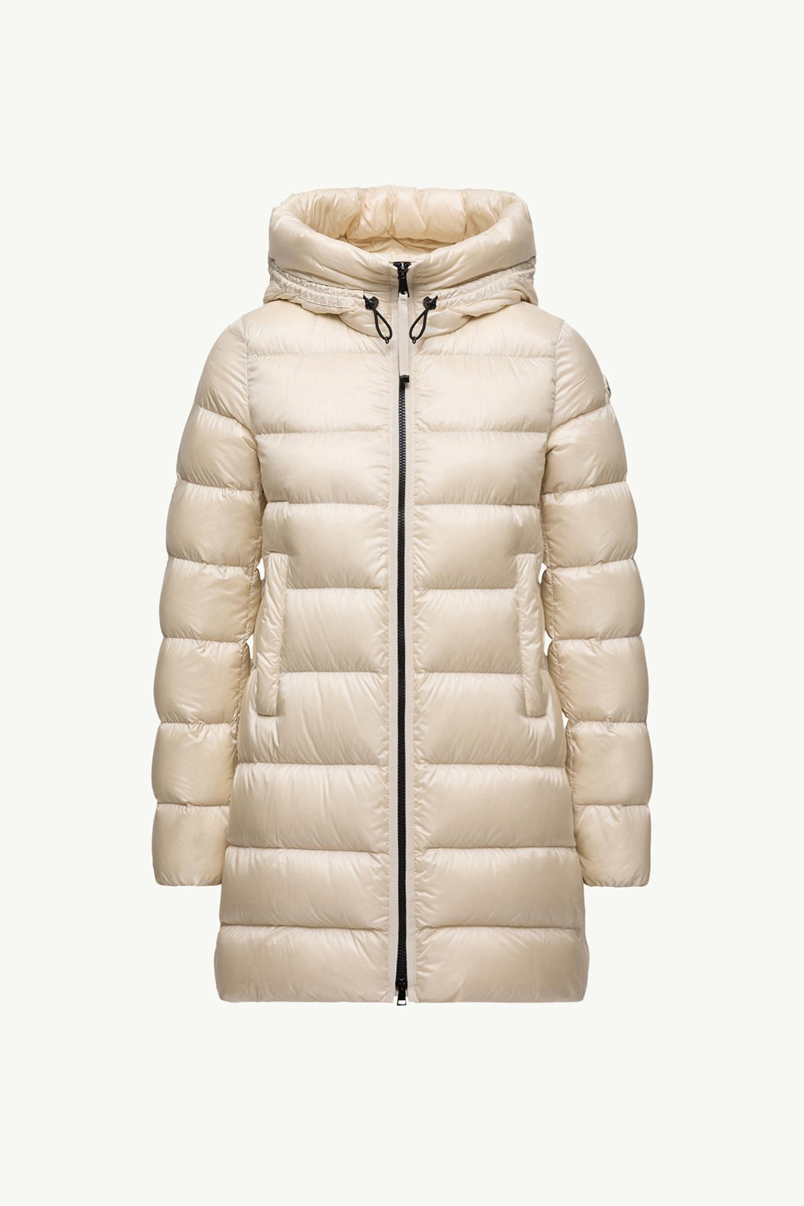 ライトベージュ Suyenne ダウンジャケット : ロングジャケット
