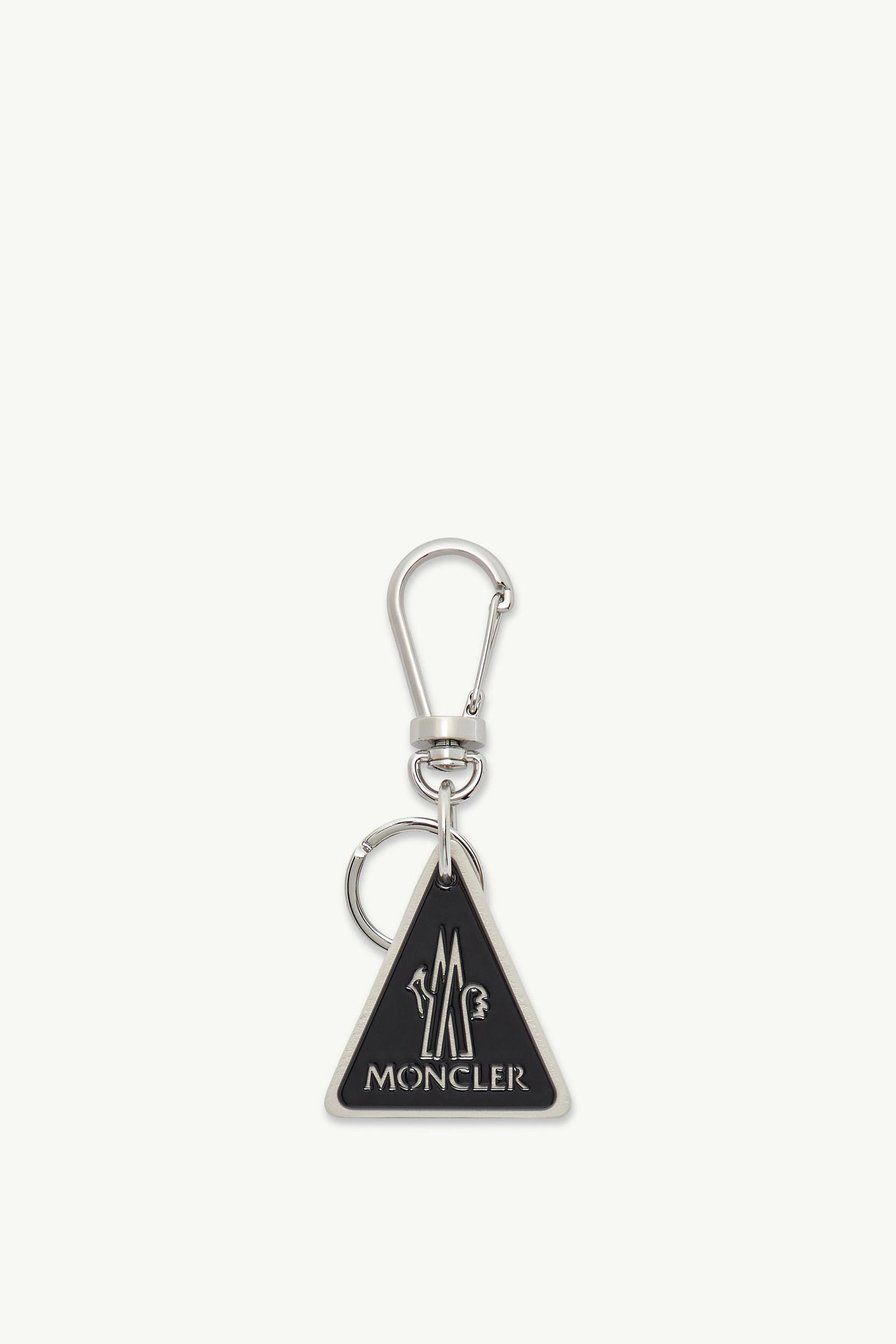 Black Logo Leather Key Ring - Bags & Small Accessories for Men