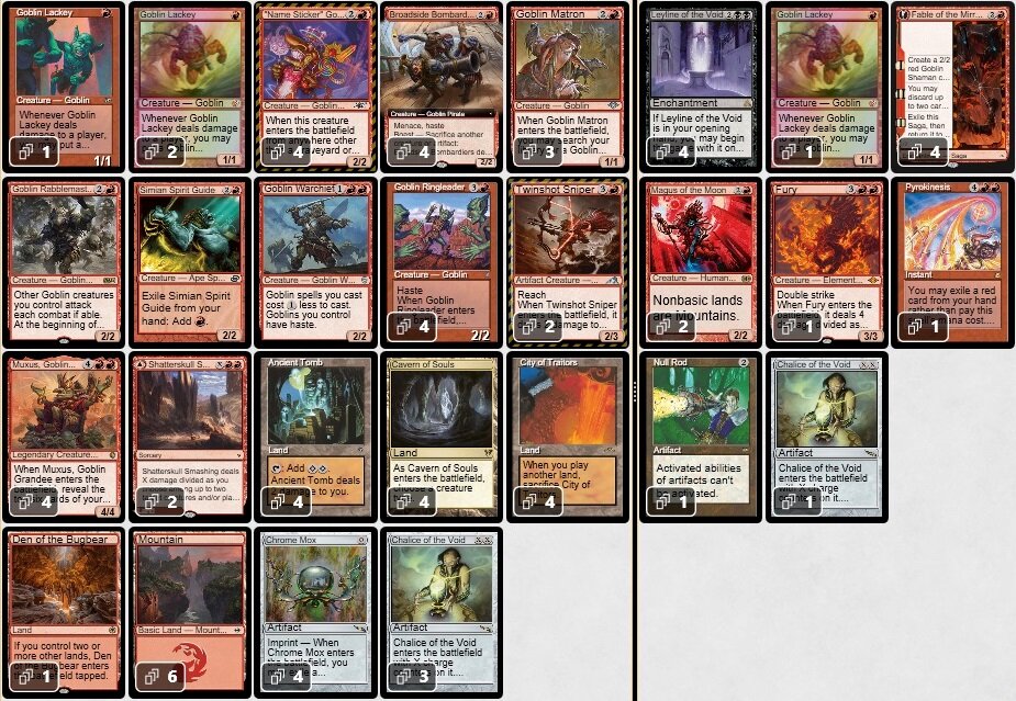 2024/02/11 日本レガシー選手権・冬 TOP8 Deck List【BIGWEB | MTG