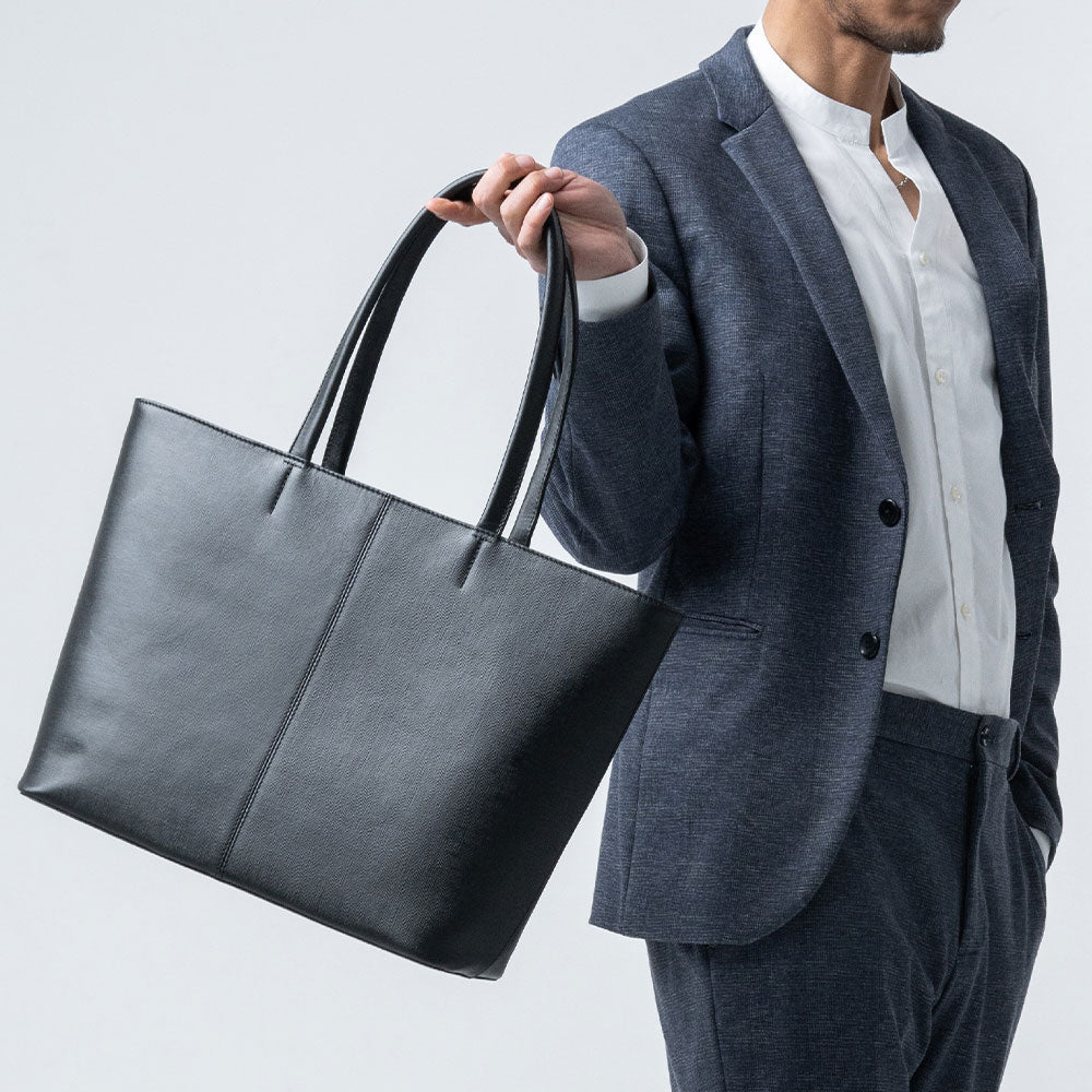 本革 サフィアーノレザー シンプル トートバッグ – MURA-ムラ