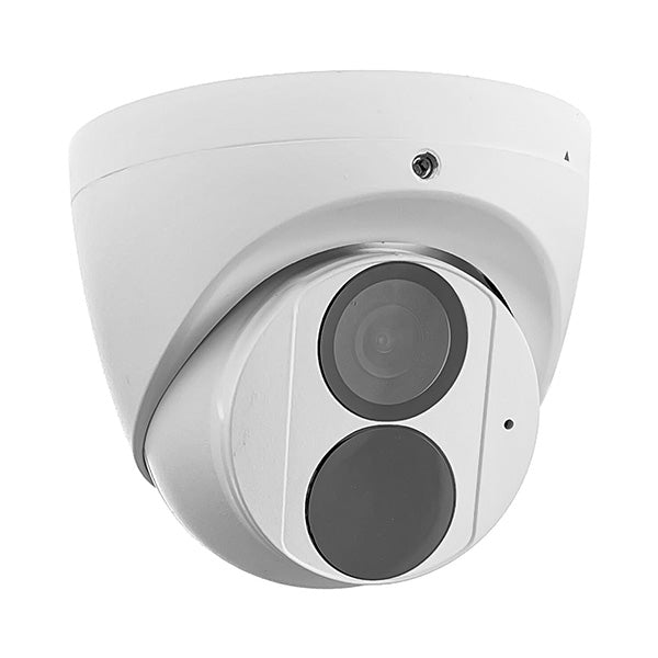 4MP IP Weatherproof IR Turret Camera with Built-in Mic and 2.8mm