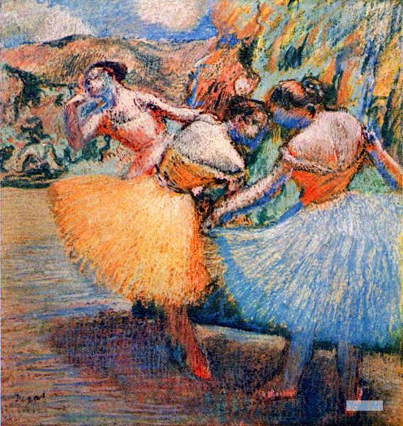 人物 絵画 西洋美術 - エドガー・ドガ（Edgar Degas） - 大型カスタム