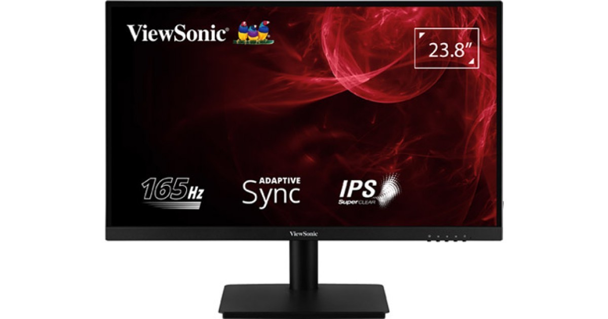 ビューソニック、165Hz・0.8msを実現する23.8型ゲーミングモニター