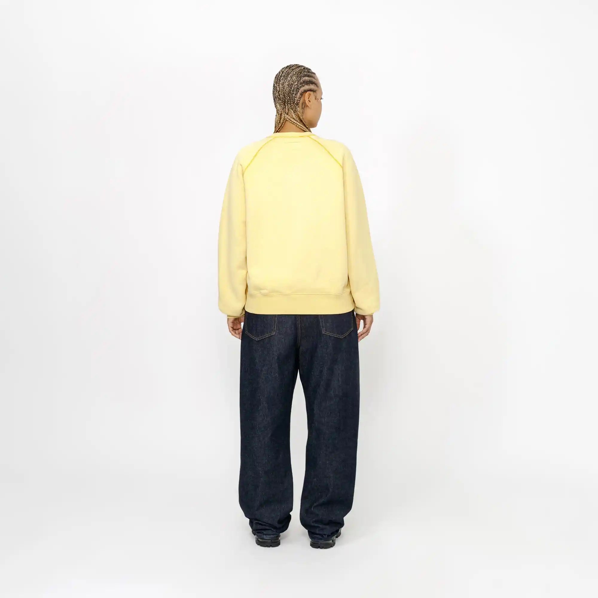 Stussy Overlock Varsity Raglan Crew, honey, 118564-hone – Norwood