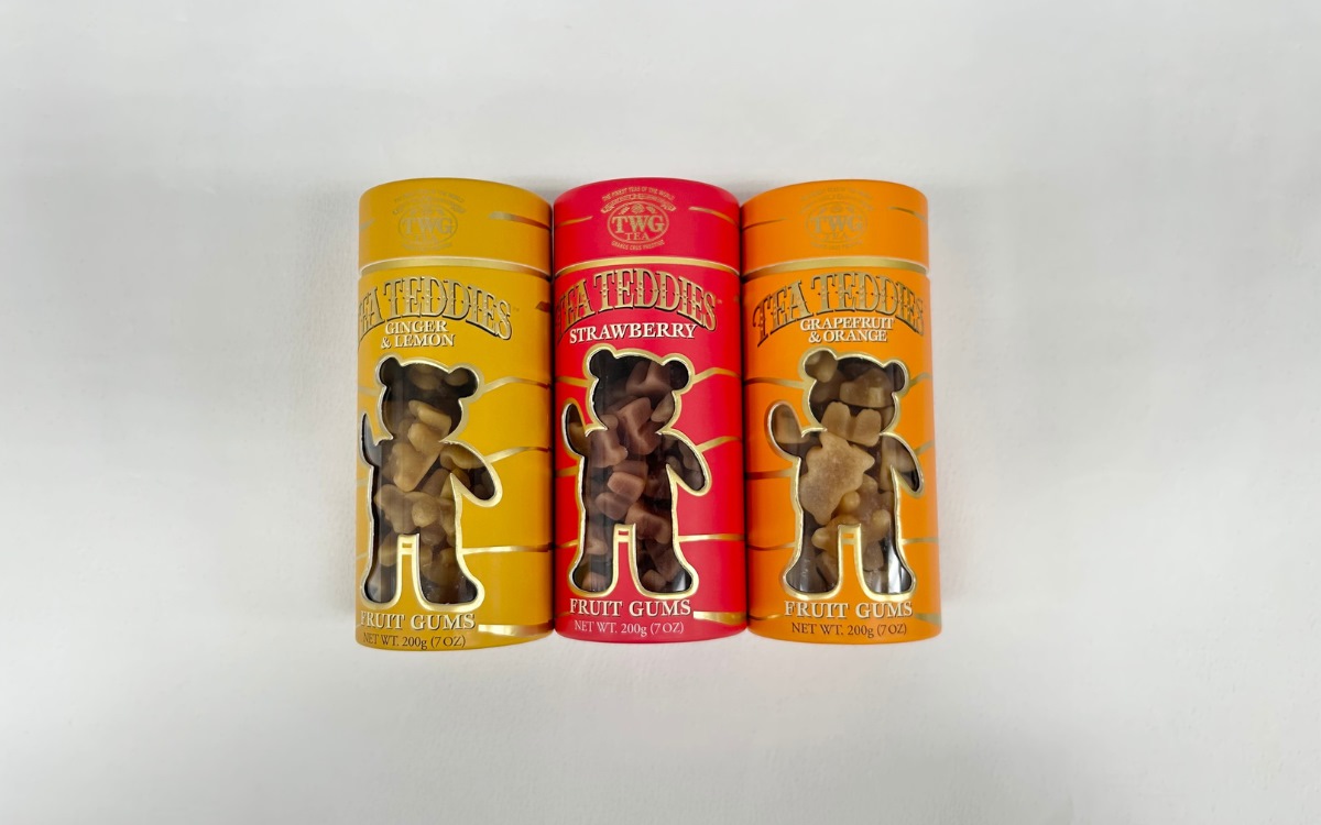 TWG シンガポール限定 ミニテディベア グミ ティー セット TWG