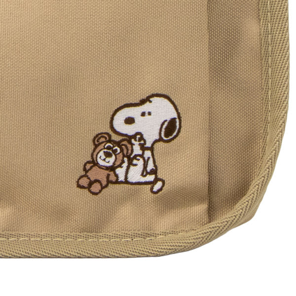 スヌーピー ポケットいっぱいミニトート (スヌーピーとくま)