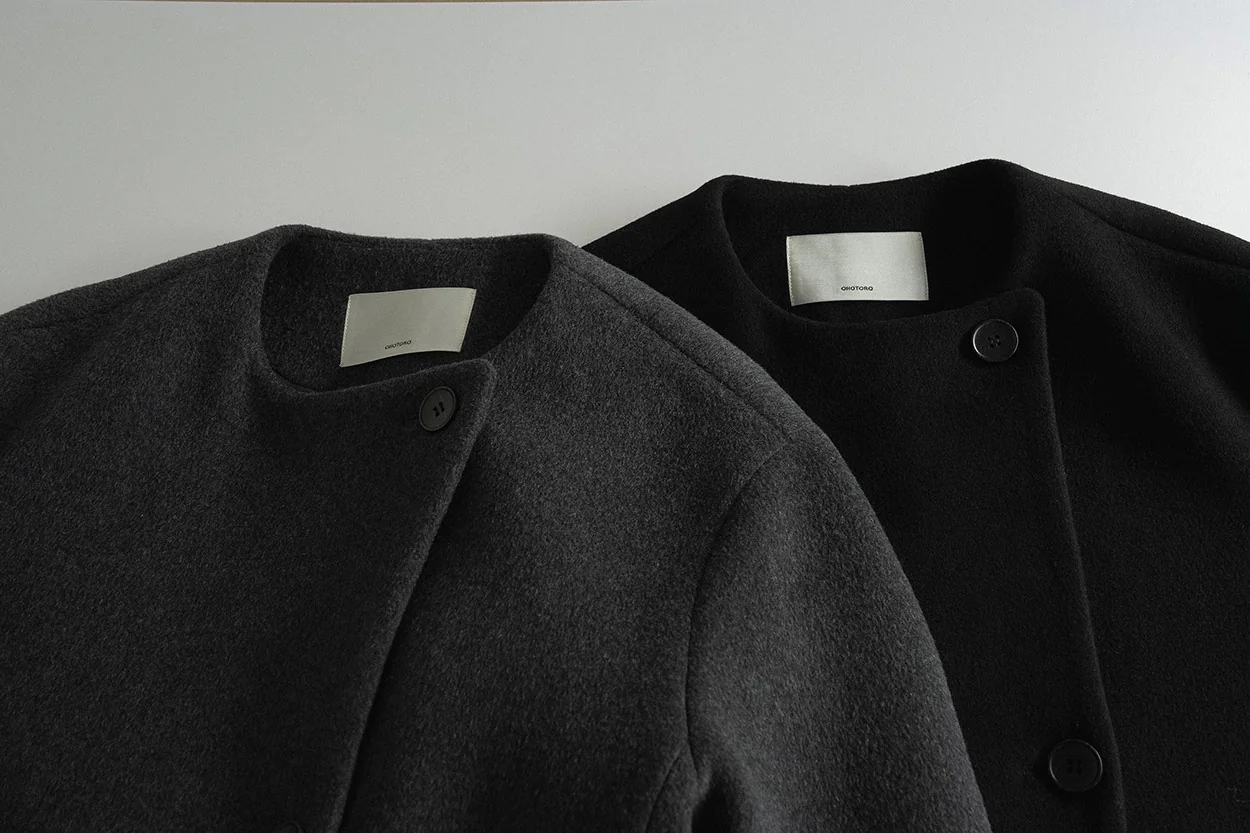 aries wool coat | OHOTORO