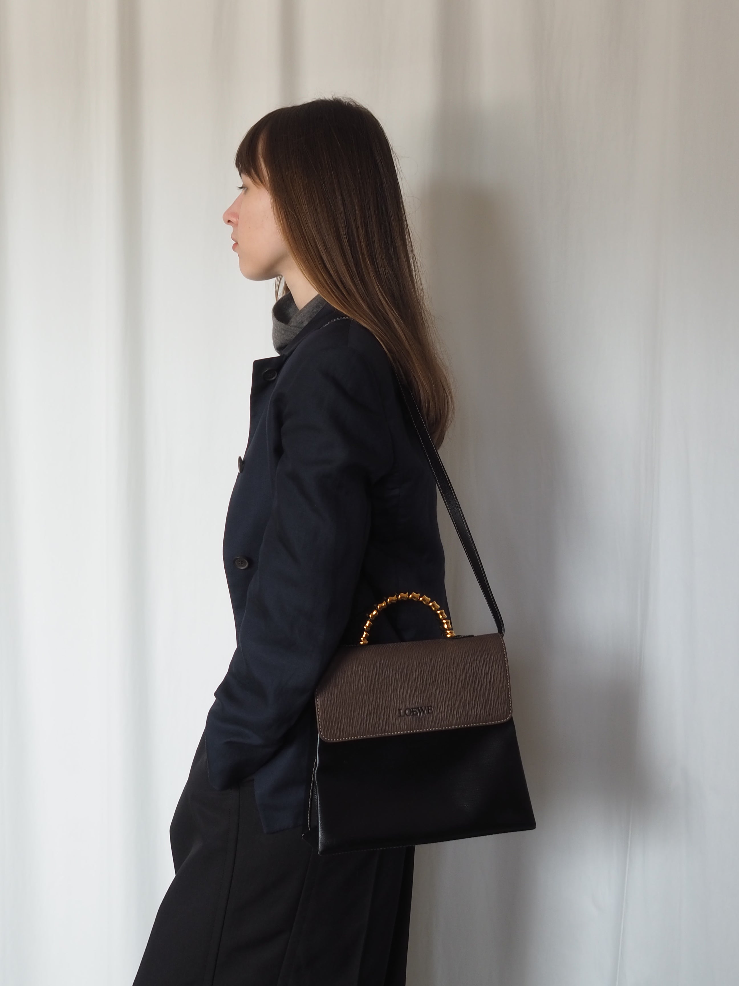 LOEWE ベラスケス 2way ショルダーバッグ ヴィンテージ ロエベ