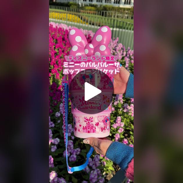2026年ディズニーパルパルーザのミニーポップコーンバケット | TikTok