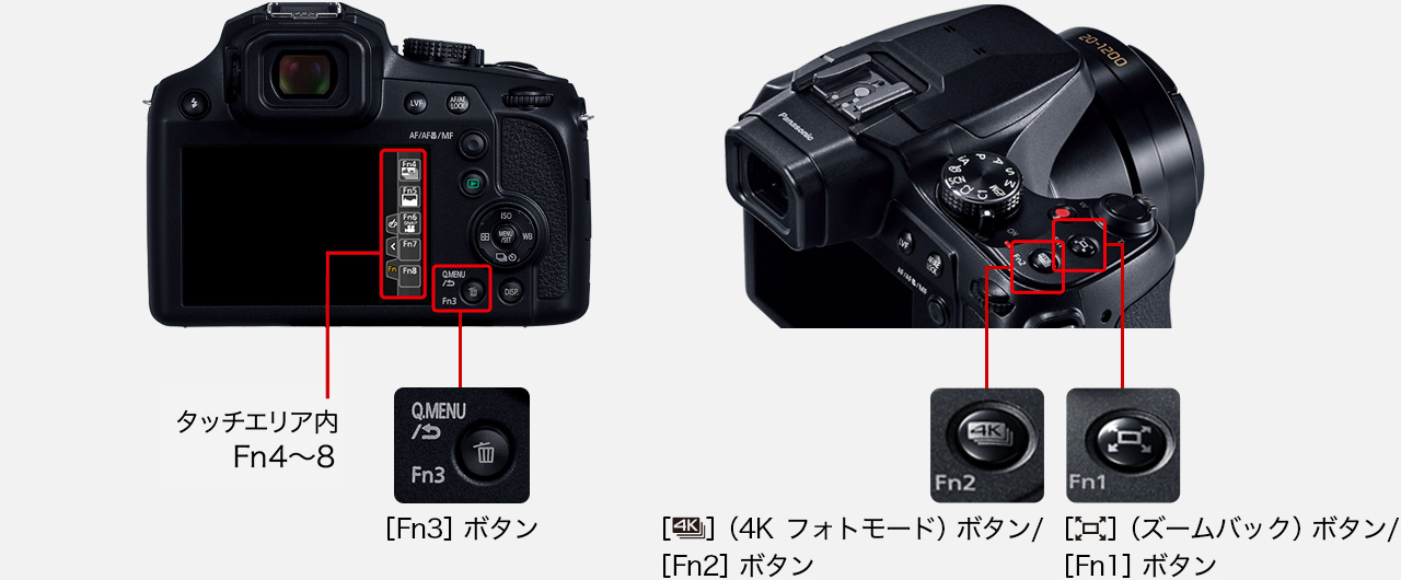 コンパクトなボディに超広角＆超望遠ズーム｜特長 デジタルカメラ DC-FZ85D