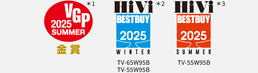 4Kダブルチューナー内蔵 液晶テレビ W95B | 4K液晶・有機ELテレビ