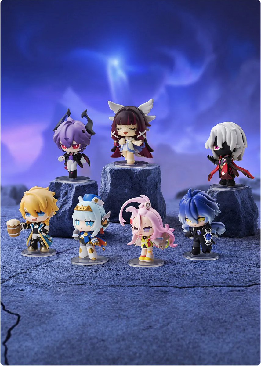 原神』より「Genshin Impact Gathering Chibi シリーズ フィギュア」が