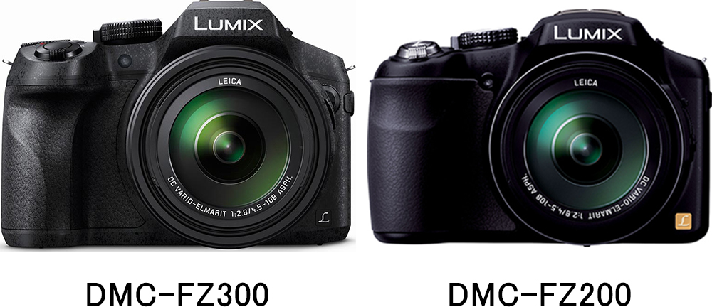 LUMIX DMC-FZ300」と「LUMIX DMC-FZ200」の違い - フォトスク