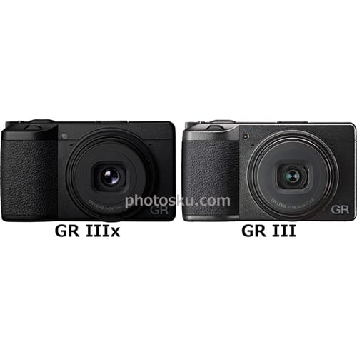 GR IIIx」と「GR III」の違い - フォトスク