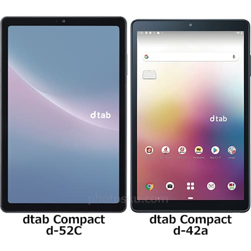 dtab「Compact d-52C」と「d-42A」の違い - フォトスク
