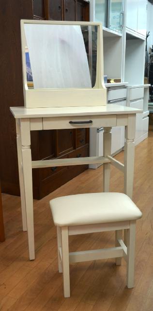 B-Company ビーカンパニー アイネ・リノ 木製ドレッサー 鏡台 白