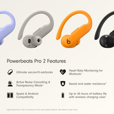 Beats Powerbeats Pro 2 True Wireless Active Noise Canceling