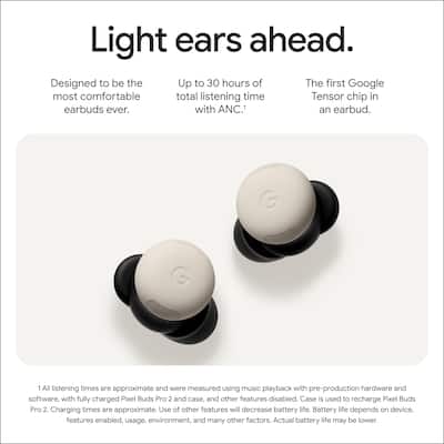 Google Pixel Buds Pro 2 Wireless Earbuds with Active Noise