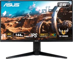 ASUS TUF 28” Fast IPS 4K 144Hz HDMI 2.1 1ms G SYNC/FreeSync Gaming