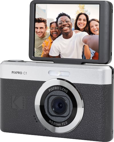 Kodak PIXPRO C1 Digital Camera Black DSC-C1-BK-US-1 - Best Buy