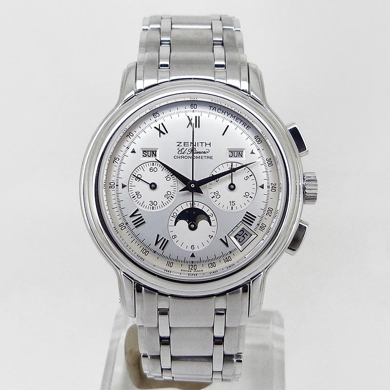 中古ゼニス【ZENITH】 02.0240.410/01 クロノマスターT エルプリメロ