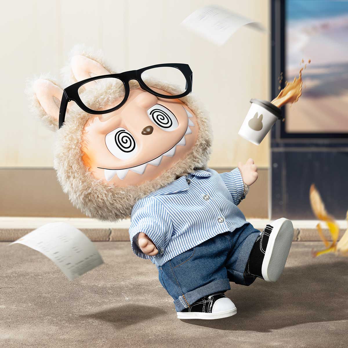 THE MONSTERS - FLIP WITH ME Vinyl Plush Doll - POP MART (United