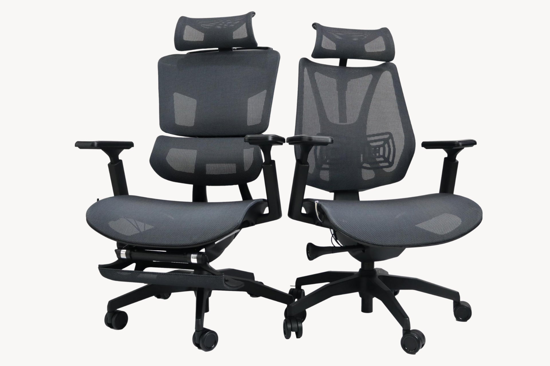 人間工学に基づいて作られた、姿勢を保つ超集中ワークチェア